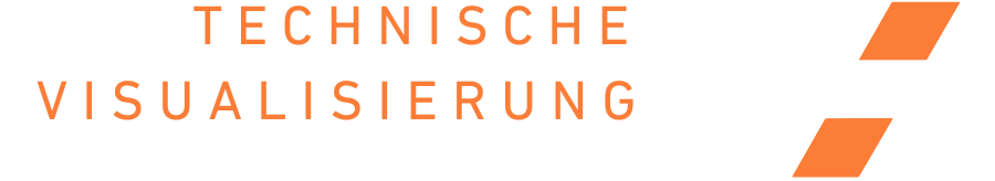 Virgin Lands Logo Technische Visualisierung